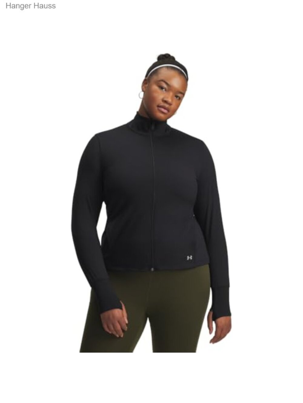 Under Armour Women's Movement Full Zip Jacket - Breathable 4-Way Stretch